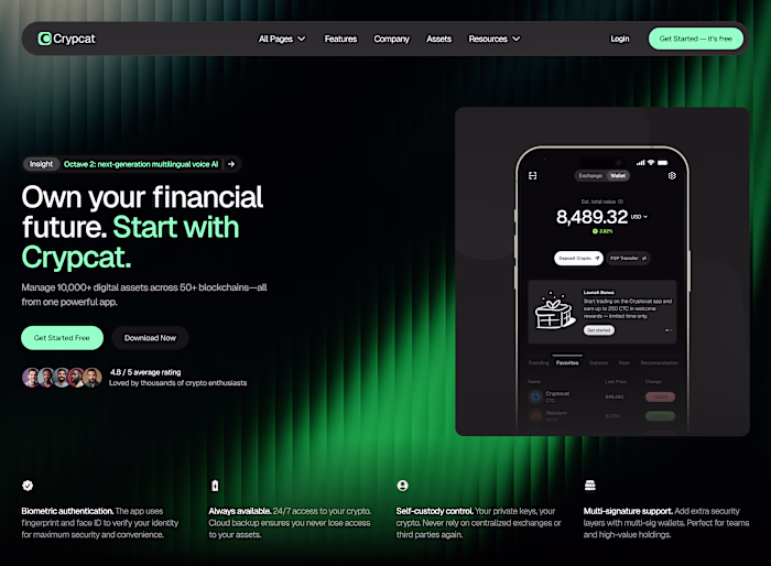 Working on our newest Webflow template, Crypcat. Really enjo...