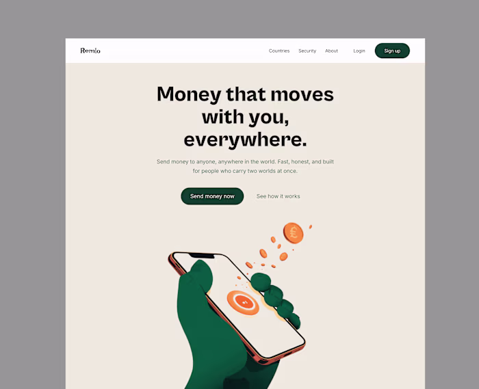 Remlo — Global Remittance Website