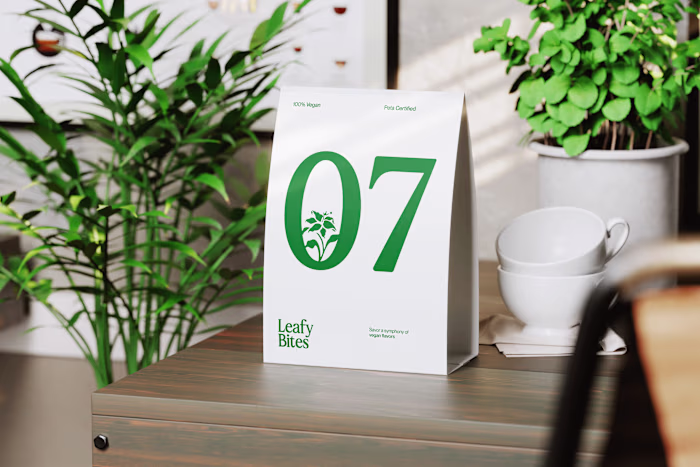 Leafy Bites - Visual Identity 