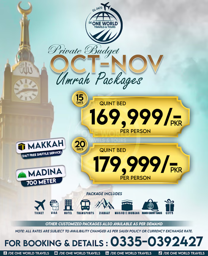 Umrah Package