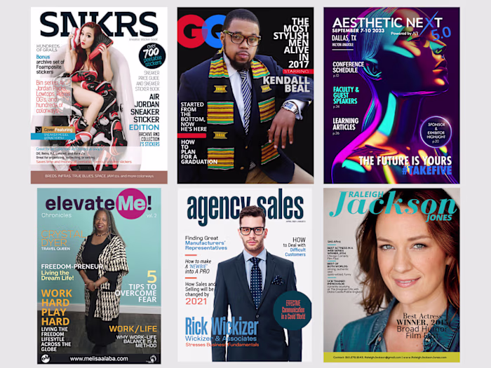 Every magazine cover tells a story before the first page is ...