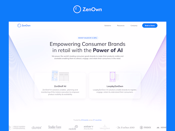 ZenOwn – Showcasing AI Technology for Consumer Brands