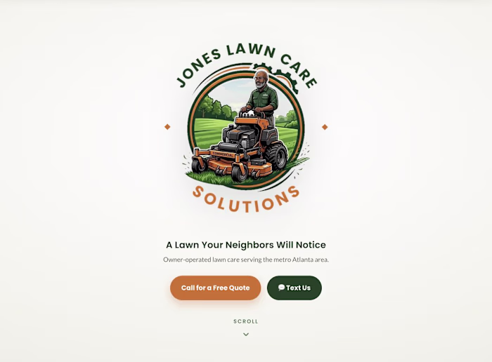 Jones Lawn Care Solutions —