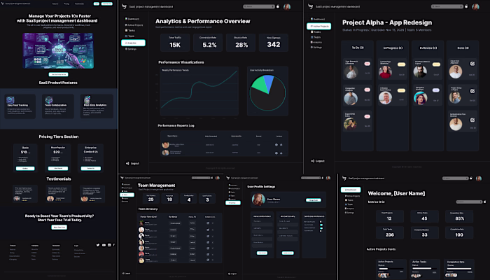 From wireframe blueprint to sleek