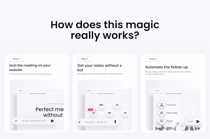 how does this work? page