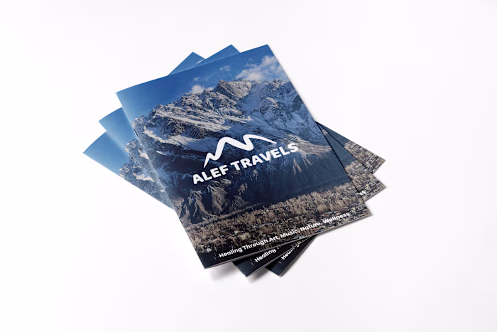 Alef Travels Tour Book Design