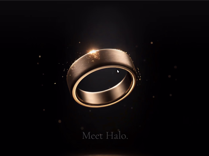 Dark luxury product page for