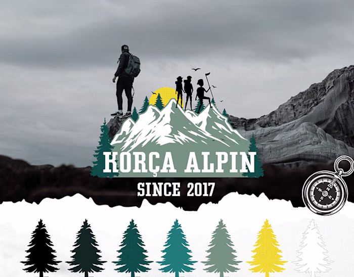 Korca Alpin Branding