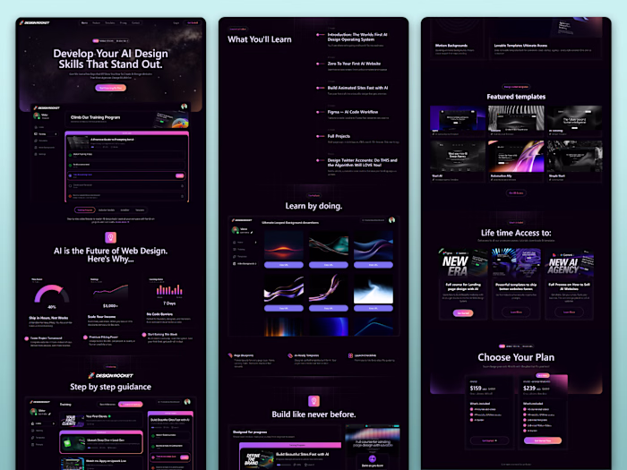 Design Rocket - Fullstack Web App