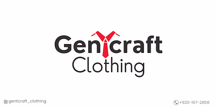 Logo design for Gentcraft clothing
I