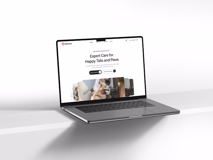 Pet Care Website Design / Veterinary Services Website Design