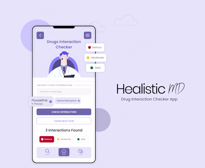 App Design - Drug Interaction Checker