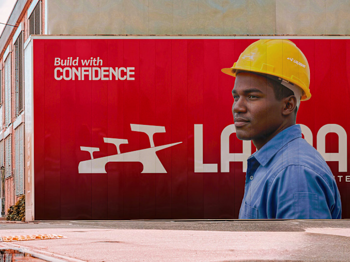 Logo design and branding for a construction and management f...