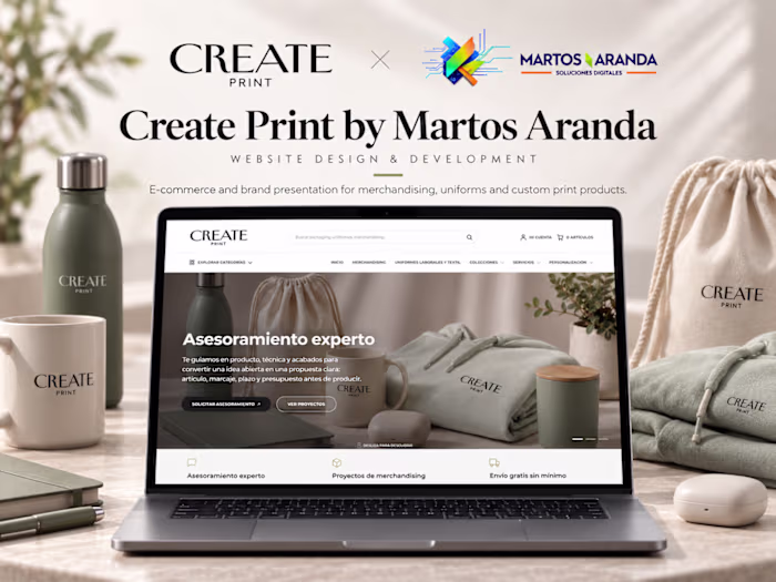 Create Print — Custom Print & Merchandising Platform