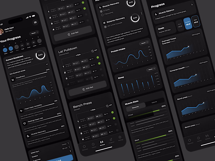 Gym App – UI/UX Design