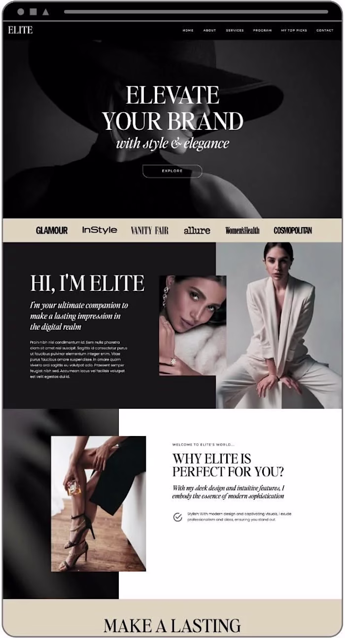Framer Web Development Project