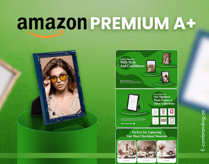 Amazon A+ Content For Photo Frames | EBC