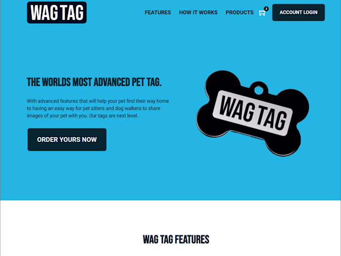 A QR driven mobile web app for lost pets