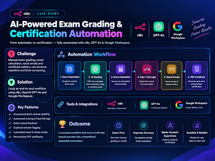 

From exam submission to certification
