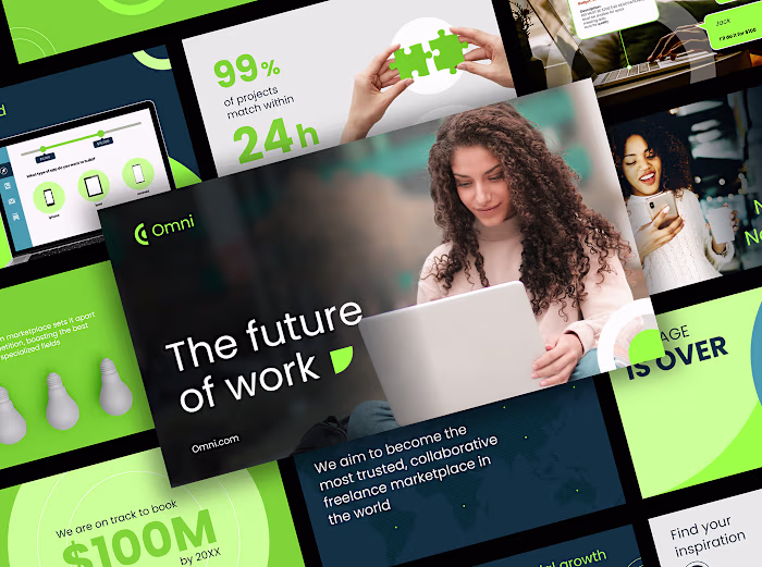 B2C pitch deck design