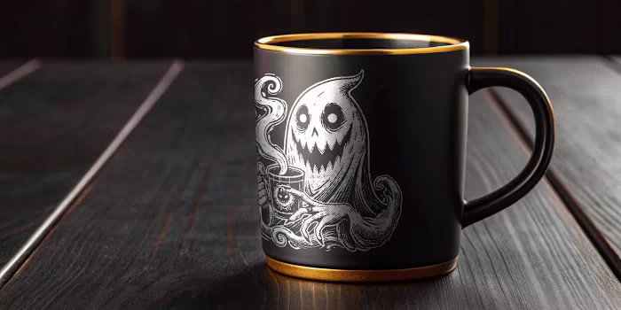 Roasty Ghost Coffee Branding