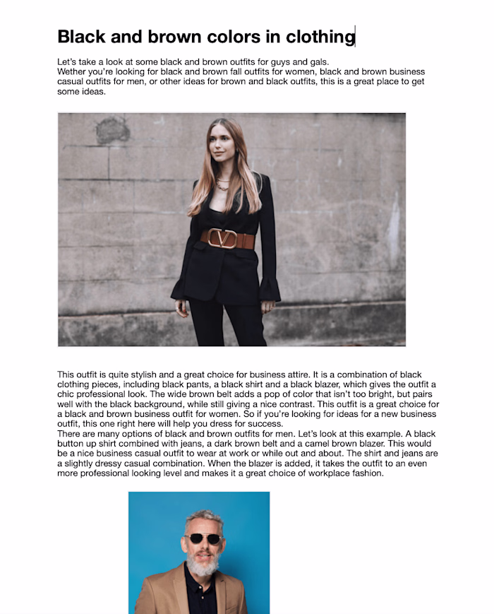 Blog Post for Sewing and Fashion Blog
