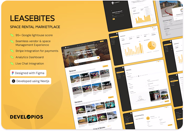 Leasebites | Space Rental Marketplace