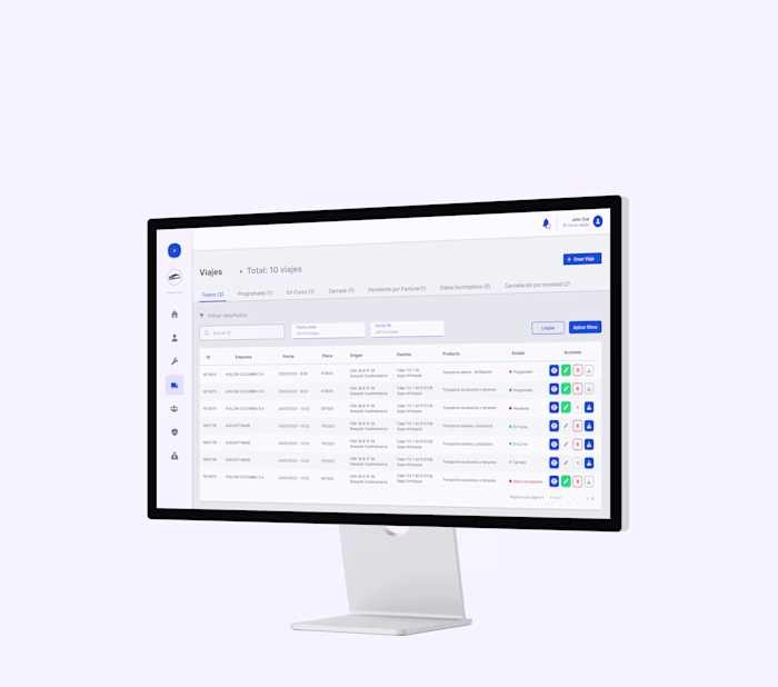 Cargando Logistics Operations Platform & Driver App