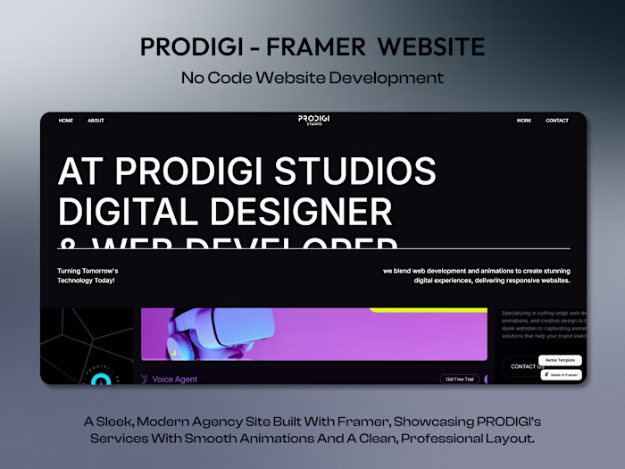 Modern Website Development with Framer
