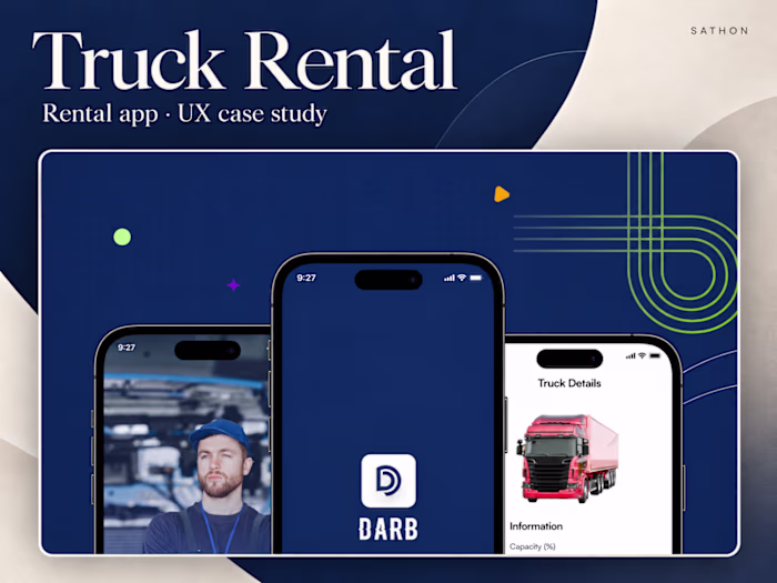 Truck Rental- UX Case Study