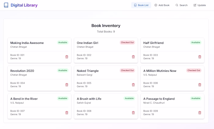 Digital Library Management System