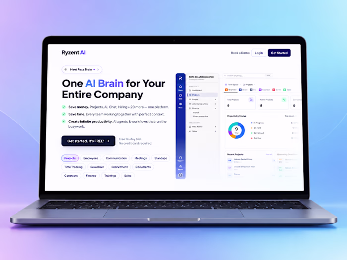 Ryzent AI is an AI-powered