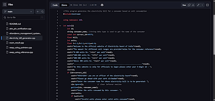 Electricity Bill Generator: A Python