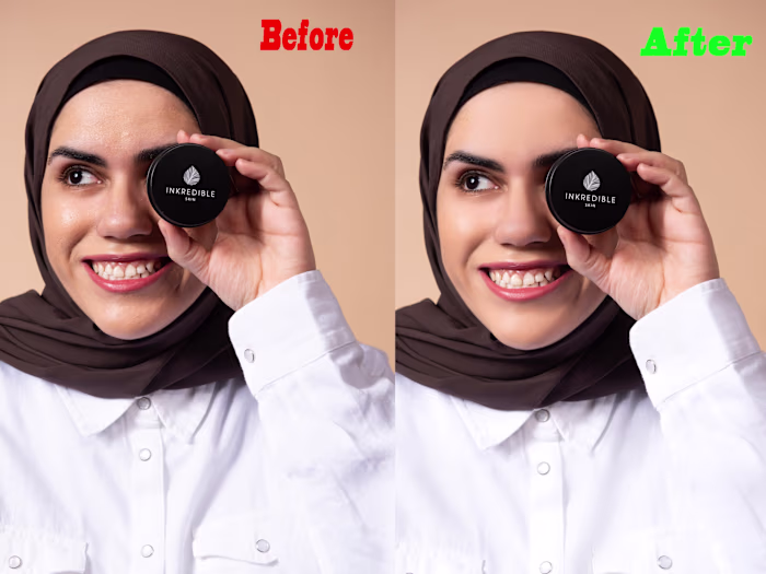 Skincare Product Photo Editor