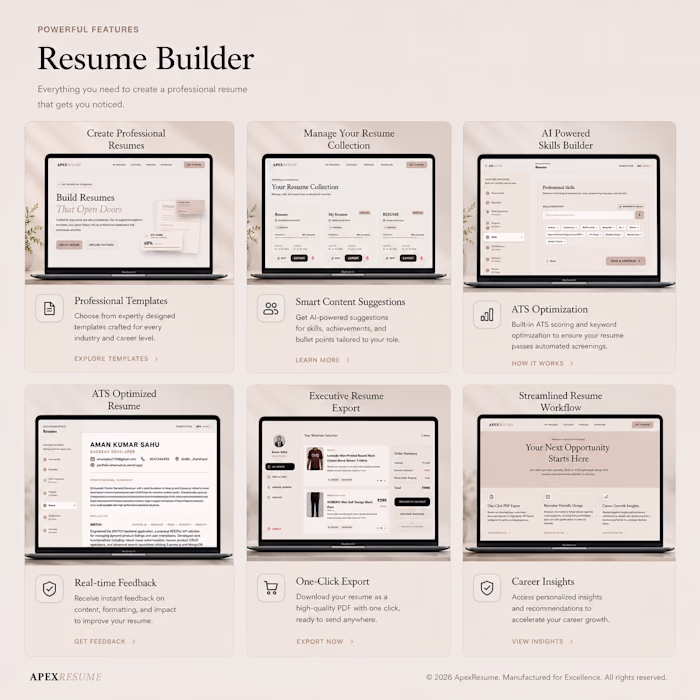 AI Powered Resume Builder