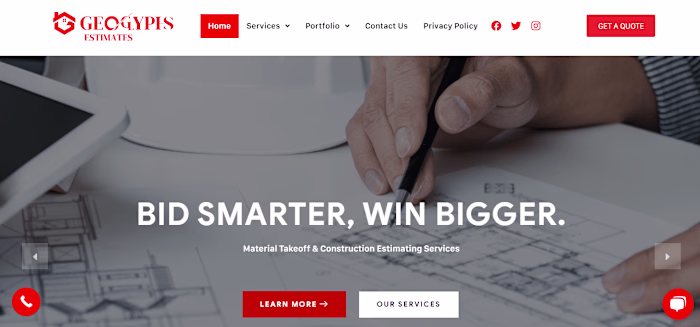Responsive Business Website using WordPress