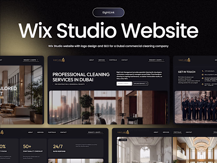 Just launched: a custom Wix