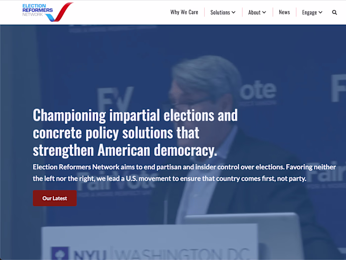Election Reformers Network (Collaboration with Nymbl, Inc.)