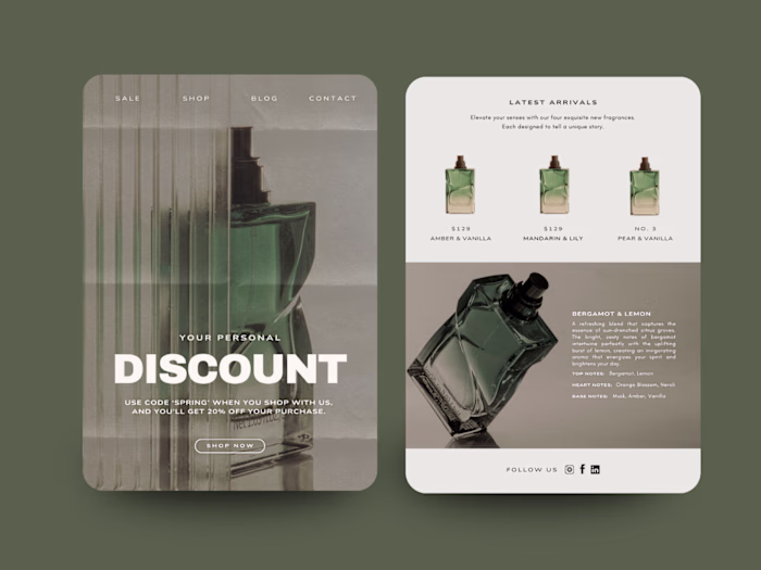 Email Campaign Design + Strategy