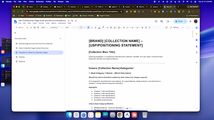 Content Writing, Structure Designing and