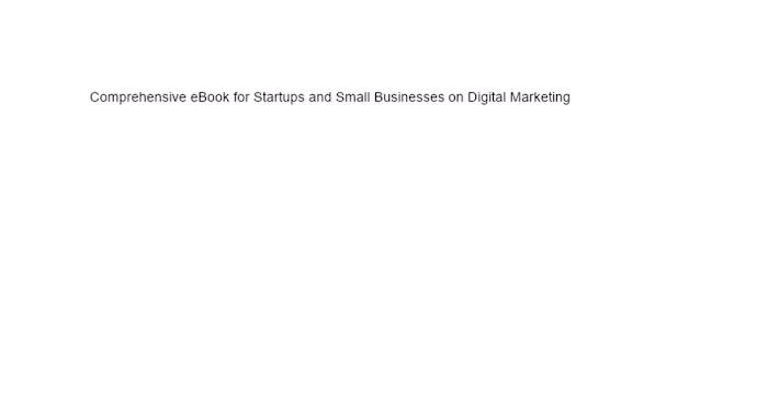 eBook Writing for Startups & Small Businesses