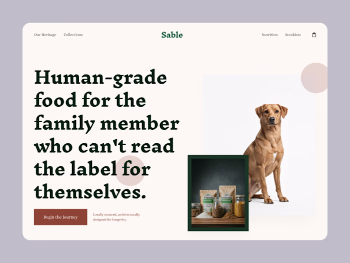 Sable - A premium meal