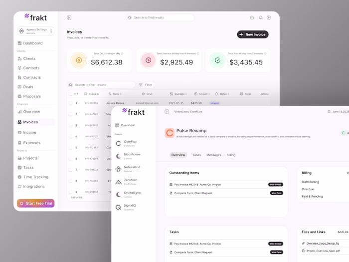 Frakt — Secure Invoice & Payment Platform