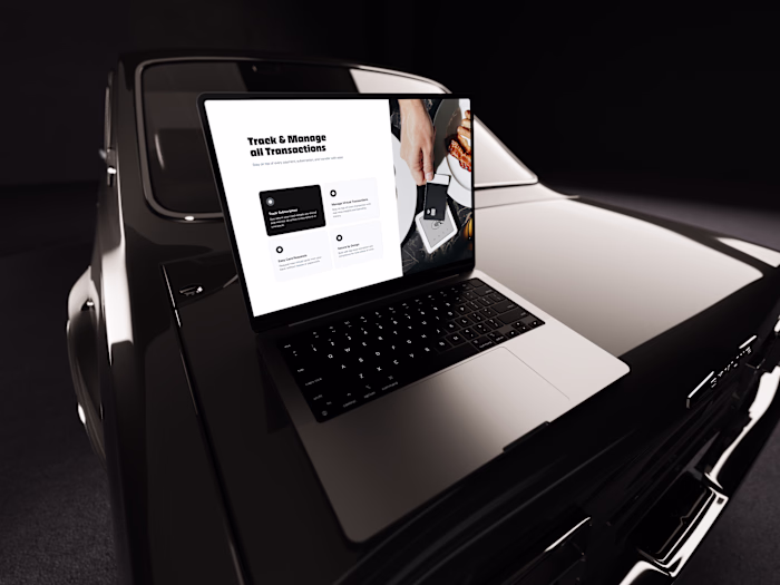Feature section UI for a
