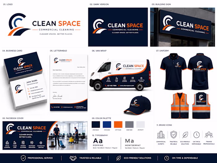 Developed a complete brand identity