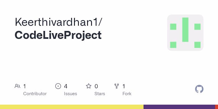 Keerthivardhan1/CodeLiveProject
