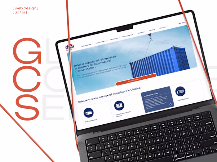 Global Container Service / Landing Page