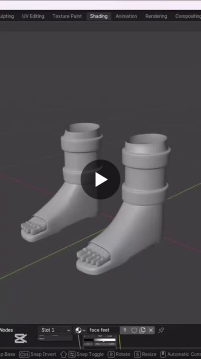 Naruto 3D charater