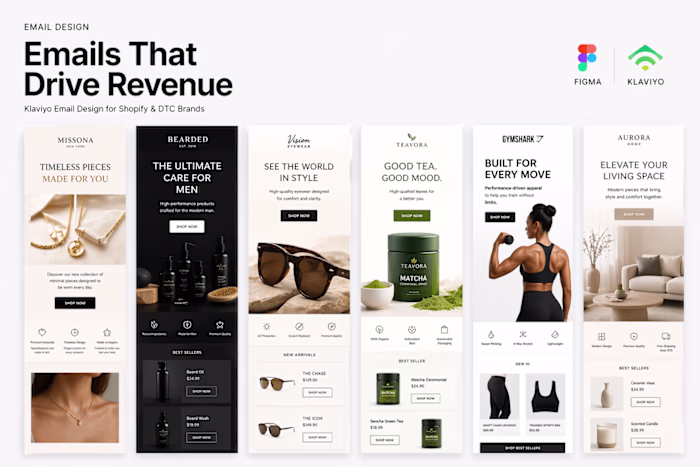 Six brands. Six different niches