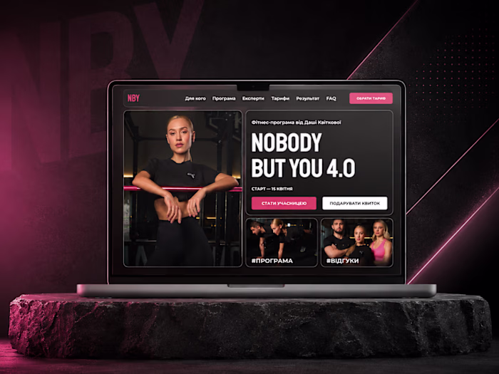 Fitness Landing Page Redesign Project
